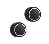 Compatible With Chevrolet For Avalanche For Silverado 2007-2011 Car Audio Volume Control Knob Dial Tuner Rear Volume Button Switch Cap Car Decoration(Size 2pcs)