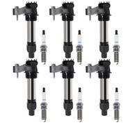 Compatible With CHEVROLET For CAMARO 3.6L V6 2010-2015 For CAPTIVA C100 C140 3.0 4WD 2010-2018 Ignition Coil Pack Pencil Coil Set Ignition Coil Parts