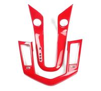 Compatible With Chevrolet For Cruze 2009 2010 2011 2012 2013 2014 2015 Car Central Console Decoration Cover Stickers Gear Shift Panel Frame Car Trim Car CD Panel Cover(Red)