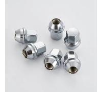 Compatible With Chevrolet For Impala 2006 2007 2008 2009 Car Wheel Nut M12*1.5 Flattop Nut 19mm Hex 35.9mm Length Steel 9596863 9599297 Wheel Bolt Nut