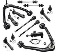 Compatible With Chevrolet For Silverado 1999-2006 For Avalanche For Suburban Front Upper Control Arms Suspension Kit Ball Joints Wishbone Control Arm Kit