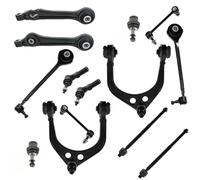 Compatible With Chrysler 300 300C 2005 2006 2007 2008 2009 2010 14PCS Suspension Ball Joint Tie Rod End Control Arm 4782740AB Control Suspension Arms