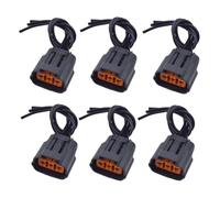 Compatible With Chrysler For Sebring 2001-2007 Ignition Coil Connector Harness Plug Waterproof Electrical Assembly Replacement Car Parts(6 pieces)