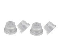 Compatible With Chrysler For Voyager 2001-2007 For Neon 2000-2005 4Pcs Gearbox Pull Head Gear Shift Lever Transmission Wearable Cable 4S6P-7412-AA Shifter Lever Selector Bushing(White)