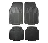 COMPATIBLE WITH Citroen Nemo Multispace 2008-2015 - UNIVERSAL 4 PIECE HEAVY DUTY WATERPROOF DURABLE PVC ALL WEATHER CAR INTERIOR FLOOR MATS NON-SLIP