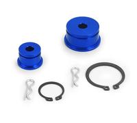 Compatible With Civic 2002 2003 2004 2005 SI EP3 Short Shifter Adapter Kit Short Shifter Cable Bushings(Blue)