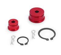 Compatible With Civic 2002 2003 2004 2005 SI EP3 Short Shifter Adapter Kit Short Shifter Cable Bushings(Red)