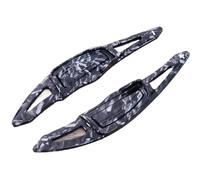 Compatible with Civic 8th Gen FD6 for Jazz for Fit 2009-2011 for City for Insight 2008-2012 Car Steering Wheel Paddle Shifter Performance Accessory(Satin Black)