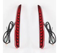 Compatible With Civic For Type R 2016 2017 2018 2019 2020 Rear Bumper Brake Light Car Dynamic Turn Signal Fog Lamp Reflector Lens Rear Bumper Light