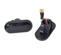 Compatible With Clio I For Espace Iii For Kangoo For Rapid For Laguna I For Grandtour K56 Flashing Lamp Dynamic Blinker Turn Signal Side Marker Light Car Dynamic Turn Signal(Black)