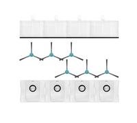 Compatible With Compatible With ( Cecotec Conga 2499 )Ultra Home Titanium SmartGyro R80 Robot Parts Main Side Brush Filter Mop Cloth Dust Bag Accessory(Set 9)