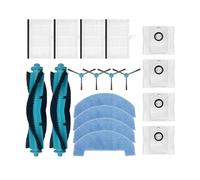 Compatible With Compatible With ( Cecotec Conga 2499 )Ultra Home Titanium SmartGyro R80 Robot Parts Main Side Brush Filter Mop Cloth Dust Bag Accessory(Set 7)