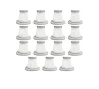 Compatible With Compatible With Deerma DX118C / DX128C Cordless Handheld Vacuum Cleaner Hepa Filter Replacement Spare Parts Accessories(Color:15 Pcs)