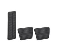 Compatible with Complete Pedal Pad Kit for Chevy for Camaro for Chevelle for II for EL Camino for Laguna for Malibu for Monte Carlo,for Pontiac for Firebird Rubber Pads