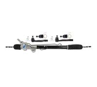Compatible with Complete Power Steering Rack and Pinion Assembly with Tie Rod End for 1996-2000 for Honda Civic 1.6L 1997-2000 for Acura EL 53601-S04-G51 53601S04G51