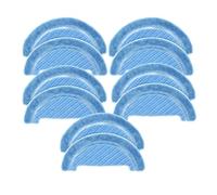 Compatible With (Conga 1990 Vital/Flash Connected Vital) Roller Side Brush Mop Cloths Spare Parts Accessory Replacement(SET F)