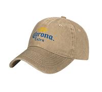 Compatible with Corona Cowboy Hat Extra Baseball Cap Trucker Hat for Men Women Retro Denim Hats Dad Hat Adjustable Sports Casquette Cap Gifts