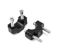 Compatible With CRF1100L For Africa For Twin 2020 2021 2022 2023 Motorcycle Handle Bar Riser Clamp Extend Handlebar Adapter Mount Motorcycle Bar Risers(Black)