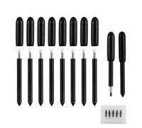 Compatible with Cricut Blades 10pcs,45-Degree Craft Knife Replacement for Precision Cutting on Various Materials,Durable and Sharp Cutting Blades,Compatible with Explore Air, Compatible with Maker