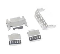 Compatible With CROSSRC For EMOX For EMO X2 1/8 RC For Climbing For Model Accessories Car Metal Armor For Chassis Bumper Axle Armor Guard RC Spare Part