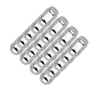 Compatible With Crown For Victoria 1992-2011 For Explorer 1992-2019 For Freestar 2005-2006 1/2"-20 Car Steel Wheel Lug Nuts Chrome Wheel Bolt Nut