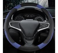 Compatible With Cruze For Malibu For Sail For Spark For Captiva For Equinox 38cm/15 In Car Anti-Slip Steering Wheel Cover Steering Wheel Trim Cover(4)