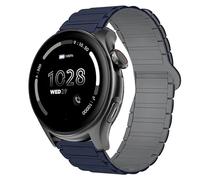 Compatible with Cubitt Viva Pro Smart Watch Band, Lamshaw Quick Release Silicone Sport Strap Replacement Watchband Compatible for Cubitt Viva Pro, Viva, Aura Pro, Aura Smart Watch (Blue, 22mm size