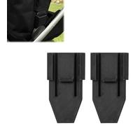 Compatible with Cybex Gazelle S Bottom Basket Adapter 2-Pack | Lower Connector Shopping Basket Mount Converter | Tool-Free Snap-On Attachment| Extra Storage Solution