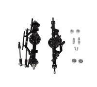 Compatible With D90 D110 For Gelande II TF2 For Yota II 1/10 RC Crawler Axle Upgrade Parts CNC Aluminum Alloy Front And Rear Axle RC Front Rear Axle