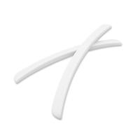 Compatible with Dacia Duster Jogger, 2PCS Car Wheel Eyebrow Arch Decoration Strips Vents Protector Anti-Scratch Stickers,2-White