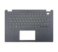 Compatible With Dell Latitude 14-3410 Palmrest UK Backlit Keyboard Palm Rest Top Case Upper Top Cover Grey