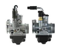 Compatible With Dellorto PHBG AD17.5mm/AD19.5mm/AD21mm 50CC/70CC/90CC 2/4stroke Hand Choke Engine Scooter Moped Motorcycle Carburetor Carb(A-21mm)