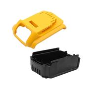 Compatible with DeWalt 20V Battery Cover Replacement 1 Set Plastic Case 5.0Ah 6.0Ah DCB201,DCB203,DCB204 Li-Ion Battery Case Replacement,10-Cell Broken Batteries Shell Repair Kit Cover Parts