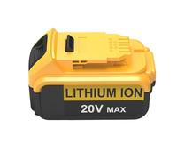 Compatible With Dewalt 20V Max Lithium Battery, Compatible With DCB200 DCB180 Series, 20V Power Tool Battery, Large Capacity 6000mAh Powered Display, Hand Drill Backup Power Supply(6000mAh)
