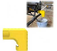 Compatible with DeWALT DWE7485 Table Saw Dust Port Adapter | Efficient Dust Collection Connector | Tool-Free Quick Install | Cleaner Workshop & Better Visibility