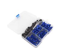 Compatible With Dio For Af18 For Steed For Transalp For Zoomer Dax Motorcycle Complete Full Fairing Bolt Kits Clips Body Screws Nuts Fasteners Nutand Bolt Kit