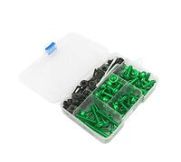 Compatible With Dio For Af18 For Steed For Transalp For Zoomer Dax Motorcycle Complete Full Fairing Bolt Kits Clips Body Screws Nuts Fasteners Nutand Bolt Kit