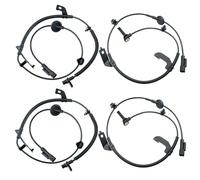 Compatible With Dodge FOR Caliber 4PCS CAR Front Rear Left Right ABS Wheel Speed Sensor 05085823AD 05085822AD 05105063AD 05105062AD ABS Sensor