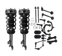 Compatible With Dodge For Challenger 2011 3.6LITER V6 RWD SE SXT SXT Plus K80822 Car Front Complete Struts W/Control Arm Assembly Wishbone Suspension Arm