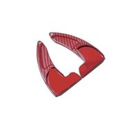 Compatible With Dodge For Durango 2014-2023 For Charger For Challenger 2015-2024 Car Steering Wheel Paddle Shifter Gear Shift Paddles shift paddles(Red carbon pattern)