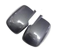 Compatible With Dodge For Journey 2009-2020 Car Rearview Side Mirror Cover For Wing Cap Exterior Door Housing Shell Trim ABS Accessories(Carbon Look)