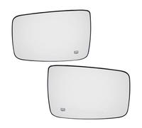 Compatible With Dodge For Ram 1500 Truck 2011-2019 Fourth Generation 68079362AA 68050298AA Side Car Rearview Mirror Glass Auto Heated Wing Door Side Rear View Side Mirror Glass(Left and Right)