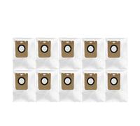 Compatible With Dreame Bot D10s Plus D9 Plus Robot Vacuum Spare Parts Main Side Brushes Mop Cloths HEPA Filters Dust Bags Accessories(Dark Khaki)
