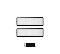 Compatible With Dreame Bot L10 Plus / Z10 Pro Robot Vacuum Cleaner RLS5D Spare Parts Accessories Main Side Brush HEPA Filter Dust Bag Mop Wipe (Color : Hepa Filter 4pcs)