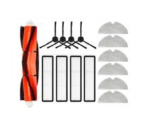 Compatible With Dreame D9/D9 Max Dreame Bot L10 Pro Trouver Robot LDS Vacuum Finder Spare Part Accessories Main Side Brush Hepa Filter (Color : 15PCS)