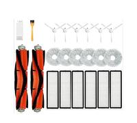 Compatible With Dreame L10s Ultra S10 S10 Pro XIAOMI Mijia Omni X10+ Robot Vacuum Spare Parts Main Side Brush Hepa Filter Mop(Color:22pcs)
