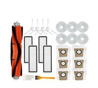 Compatible With Dreame L10S Ultra/Xiaomi Mijia Omni B101CN All-In-One Robot Vacuum Main Side Brush Hepa Filter Mop Dust Bag Spare Parts (Color : Set C)