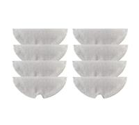 Compatible with Dreame - Side Brush of mop, Detachable Main Brush Cover, Dreame Filter of Dreame D9 Finder RLS3, Cleaning Agent Parts (Mop Rag 8PC)