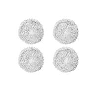 Compatible with Dreame W10 vacuum cleaner accessories main/side brush HEPA filter mop dust box replacement parts (Color : W10 Mop 4pcs)