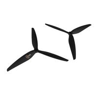 Compatible With Drone Models 7.5X4.6 10.5X5 Propeller 1 Pair Black Carbon Reinforced Nylon Aftermarket Replacement(C10.5x5-1Pairs)